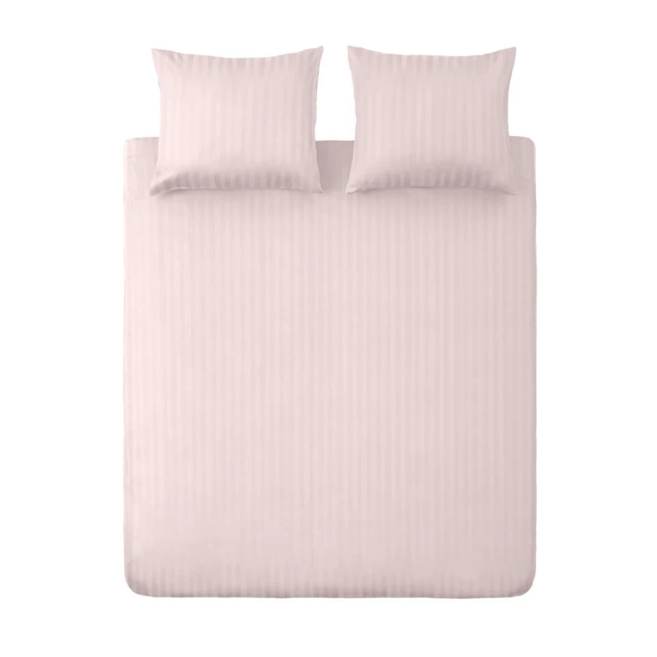 Ten Cate 100% Katoensatijnen Lits Jumeaux Dekbedovertrek - 240x200/220 - Roze 3 Ten Cate 100% Katoensatijnen Lits Jumeaux Dekbedovertrek - 240x200/220 - Roze