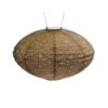 Lumiz Solar Buitenlampion Ikat Oval - Solar Tuinverlichting - 40 Cm - Goud -Woonwinkel 1000033362