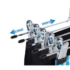 ACAZA Set Van 30 Broekhangers Met Knijpers Voor Heren Of Dames -Woonwinkel 1000074000 0102