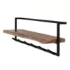 Woody Kapstok Metaal - Hout - Bruin 1 Woody Kapstok Metaal - Hout - Bruin -Woonwinkel 1000076586