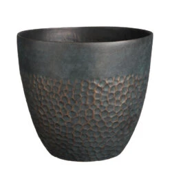 Mica Decorations Bravo Bloempot - H40 X Ø45 Cm - Groen