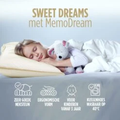 Vitapur MemoDream Kinderkussen - 30x50 Cm -Woonwinkel 1000080652 0110