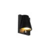 QAZQA Buitenwandlamp Zwart IP44 Met Bewegingsmelder - Femke -Woonwinkel 1000084683