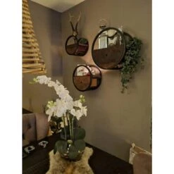 Kalfort Calro Industrieel Wandrek Set Van 3 - 30 Cm 8 Kalfort Calro Industrieel Wandrek Set Van 3 - 30 Cm -Woonwinkel 1000094089 0102