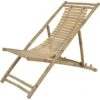 Levi Bamboe Strandstoel - Bamboe - Bruin -Woonwinkel 1000094345