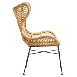 Fauteuil Jasmine - Rotan/metaal - Naturel 9 Fauteuil Jasmine - Rotan/metaal - Naturel -Woonwinkel 10207005 8000