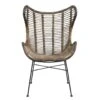 Fauteuil Jasmine - Rotan/metaal - Bruin 2 Fauteuil Jasmine - Rotan/metaal - Bruin -Woonwinkel 10207008