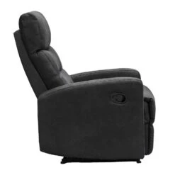 Relaxfauteuil Jackson - Stof - Zwart 9 Relaxfauteuil Jackson - Stof - Zwart -Woonwinkel 10209885 8000