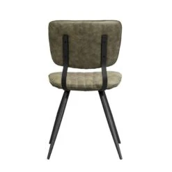 Eetkamerstoel Brim - Stof - Olijfgroen -Woonwinkel 10302514 0900