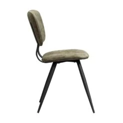 Eetkamerstoel Brim - Stof - Olijfgroen -Woonwinkel 10302514 8000