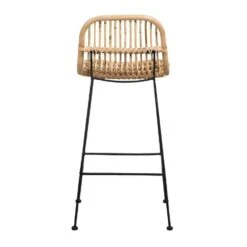 Barkruk Justin - Rotan - Naturel -Woonwinkel 11100451 0900