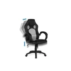 Beliani Bureaustoel FIGHTER - Zwart Kunstleer 9 Beliani Bureaustoel FIGHTER - Zwart Kunstleer -Woonwinkel 1122156900 0103