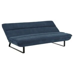 Slaapbank Adelaide - Donker Blauw - 91x200x124 Cm 8 Slaapbank Adelaide - Donker Blauw - 91x200x124 Cm -Woonwinkel 12600430 0301