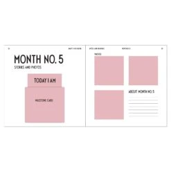 Design Letters My First Year Book 18 Design Letters My First Year Book -Woonwinkel 26532 02 04 5800217c25