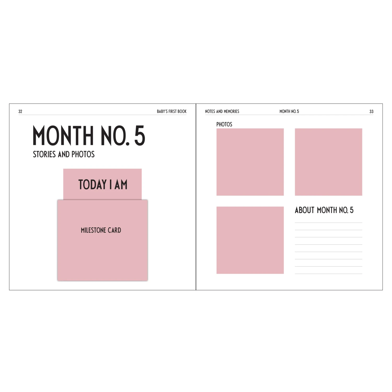 Design Letters My First Year Book 10 Design Letters My First Year Book - Afbeelding 8