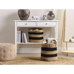 Beliani Mand GEREDE - Beige Jute -Woonwinkel 33e01c2b4a794ca682ea8cee72639f32