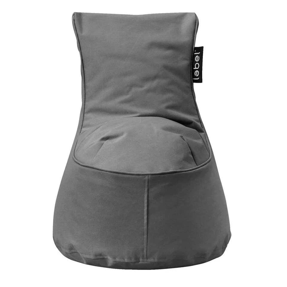 Lebel Loungestoel Mini - Antraciet - 65x52x52 Cm 3 Lebel Loungestoel Mini - Antraciet - 65x52x52 Cm