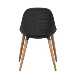 Le Sud Diningstoel Bordeaux - Zwart/naturel - 82x54x55 Cm -Woonwinkel 50101103 0900