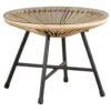 Le Sud Bijzettafel Monte Carlo - Naturel - Ø50x38 Cm -Woonwinkel 50155128