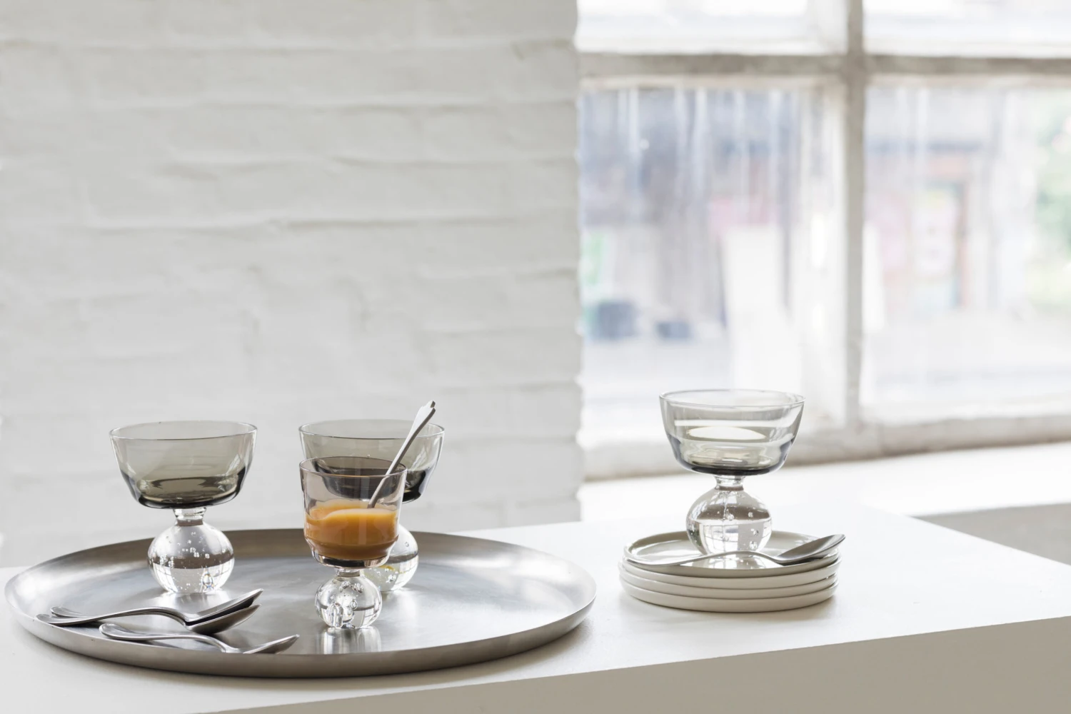 Serax Eternal Snow Stem Glas M Ø9,2 Cm 4 Serax Eternal Snow Stem Glas M Ø9,2 Cm - Afbeelding 2