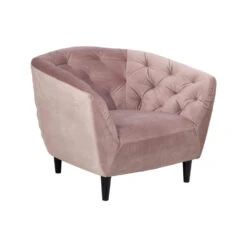 Fauteuil Thyrza - Fluweel - Oudroze 7 Fauteuil Thyrza - Fluweel - Oudroze -Woonwinkel 81020423 0700