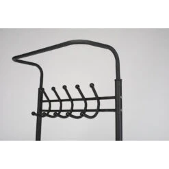 O'DADDY® Kapstok Staand - Schoenenrek - 18 Haken - 66x30x190cm - Zwart -Woonwinkel cf5a241cd9e44aa5ba1e58875468186a